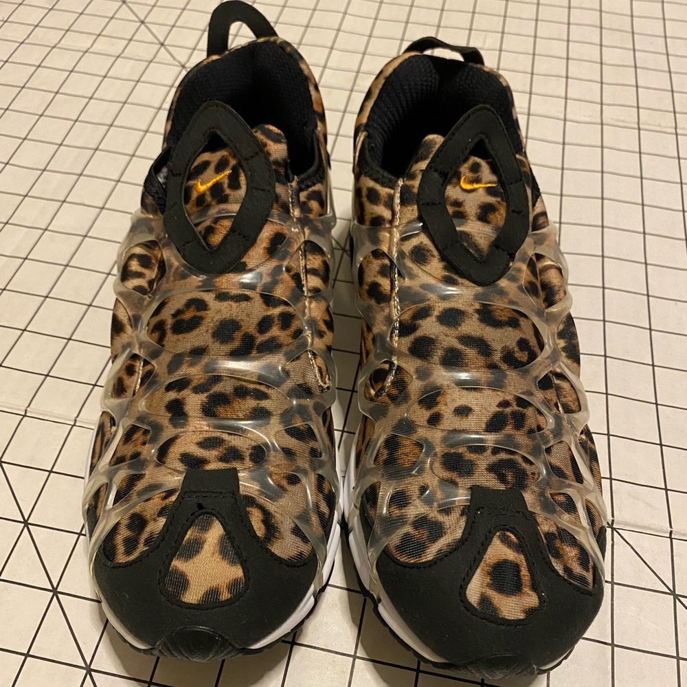Nike Air Kukini SE Leopard Animal Print Sneakers Men's Size 10 Slip On